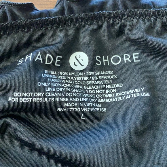 Ruffle Cheeky Black Bikini Bottom - Picture 7 of 7